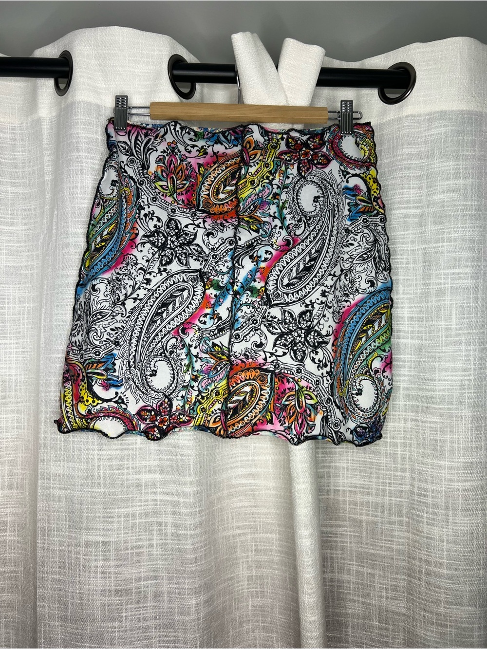Haystacks Colorful Patterned Reversible Skirt